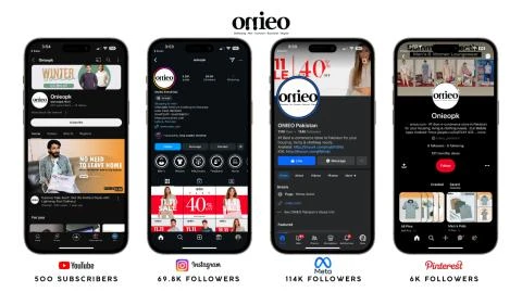 ONIEO Pakistan: social channels